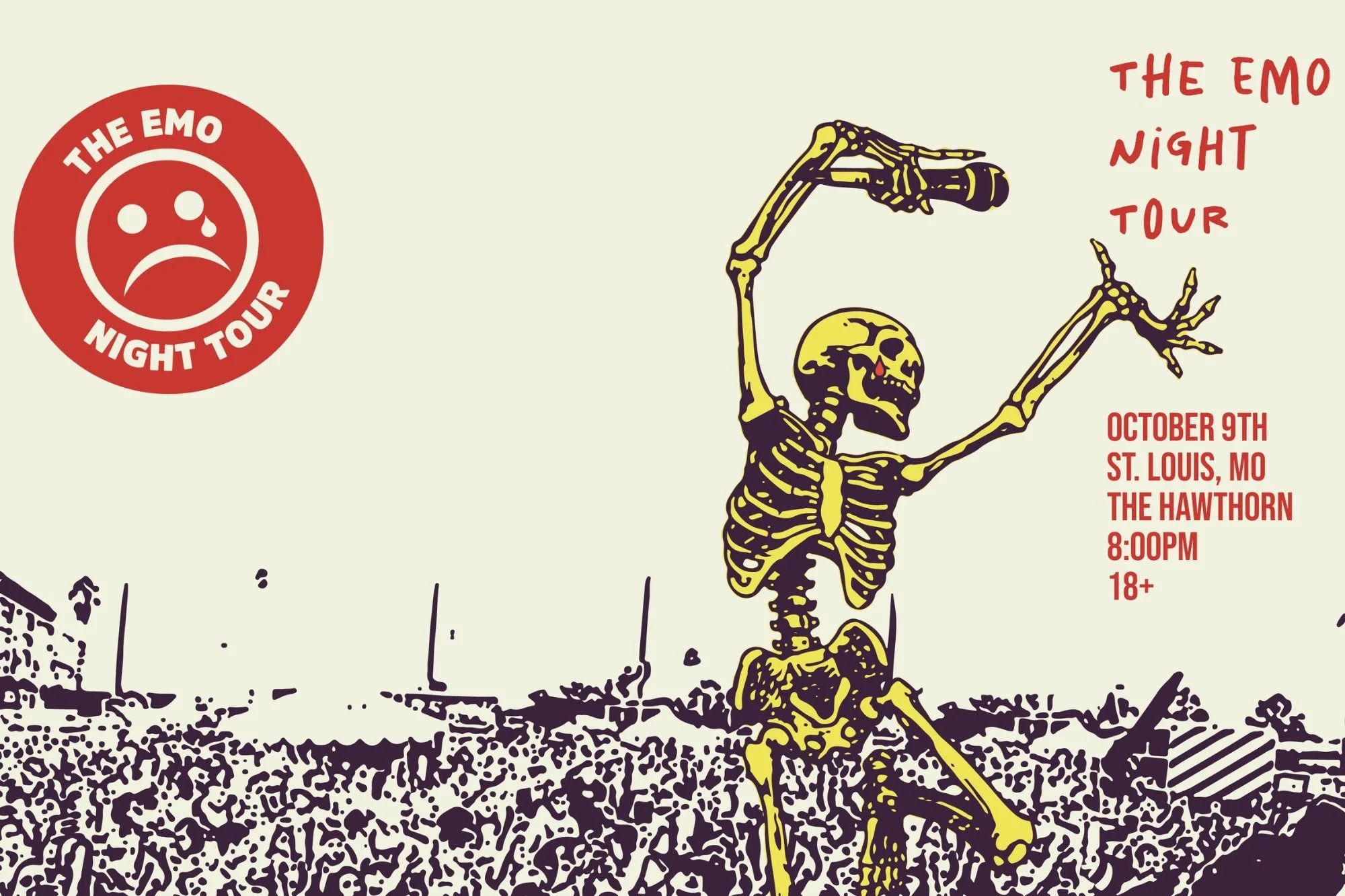Sunday Inn emo エモ The Emo Night Tour - 18+ — The Hawthorn